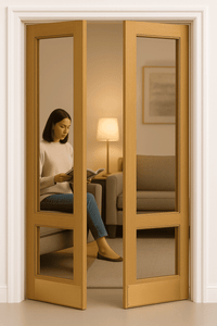 Eco-Friendly Indoor Doors: Sustainable Swinging Cafe Options