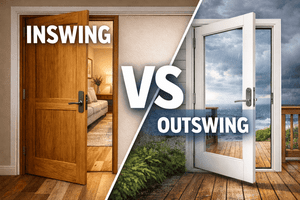 Inswing vs. Outswing Doors: Which Works Best for You?