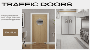 ​Difference Between Traffic Doors Vs Swinging Cafe Doors