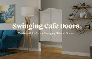 ​Understand how to order Swinging Saloon Doors from Swinging Cafe Doors