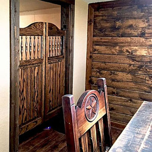 saloon door baby gate