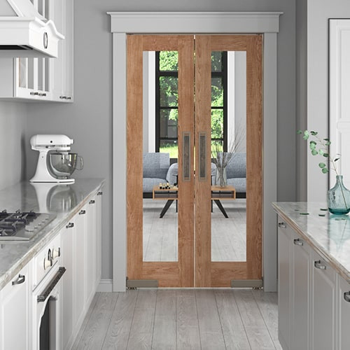 Decorative Swing Open Front Door Design Solid Wood Double Doors - China  Solid Wood Double Doors and Design Door