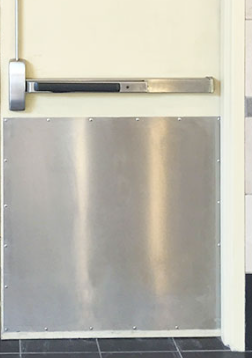 Metal Armor Plate For Door- Bronze