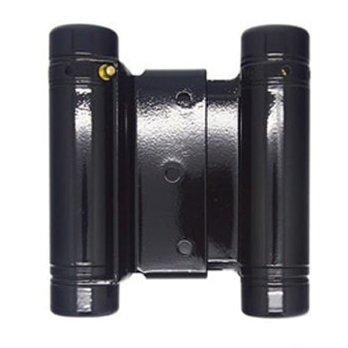 3" Double Action Spring Hinge-Gloss Black