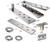 Heavy Duty Hidden Pivot Hinge 360 Rotation Dimensions