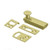 Concealed Solid Brass Surface Bolt Latch Heavy Duty Polished Brass