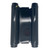7.5" Double Action Spring Hinge- Heavy Duty Gloss Black
