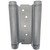 7.5" Double Action Spring Hinge- Heavy Duty Satin Chrome