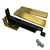 S7812 Horizontal Spring Pivot Hinge Brushed Brass Finish 