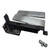 S7812 Horizontal Spring Pivot Hinge Brushed Chrome Finish 