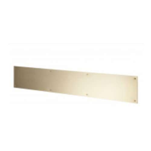 Custom Brass Kick Plate Modern Doors