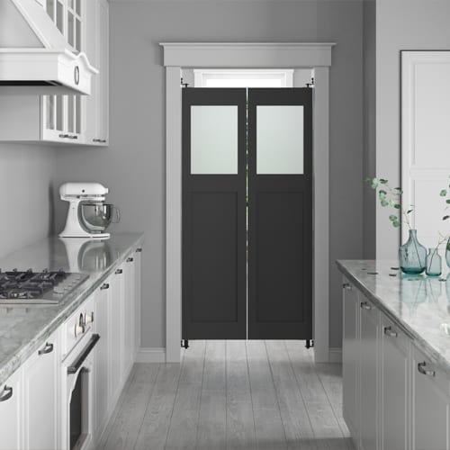 Swinging Kitchen Doors 