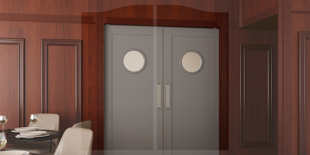 Benefits of Commercial Swinging Doors Swinging Cafe Doors