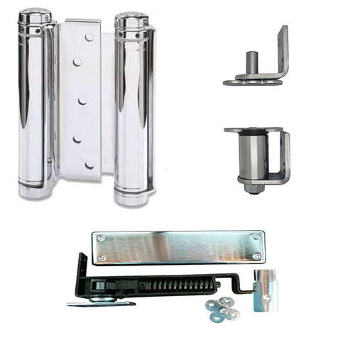 Spring into Action Comparing Swinging Cafe Door Hinges to Home Depot