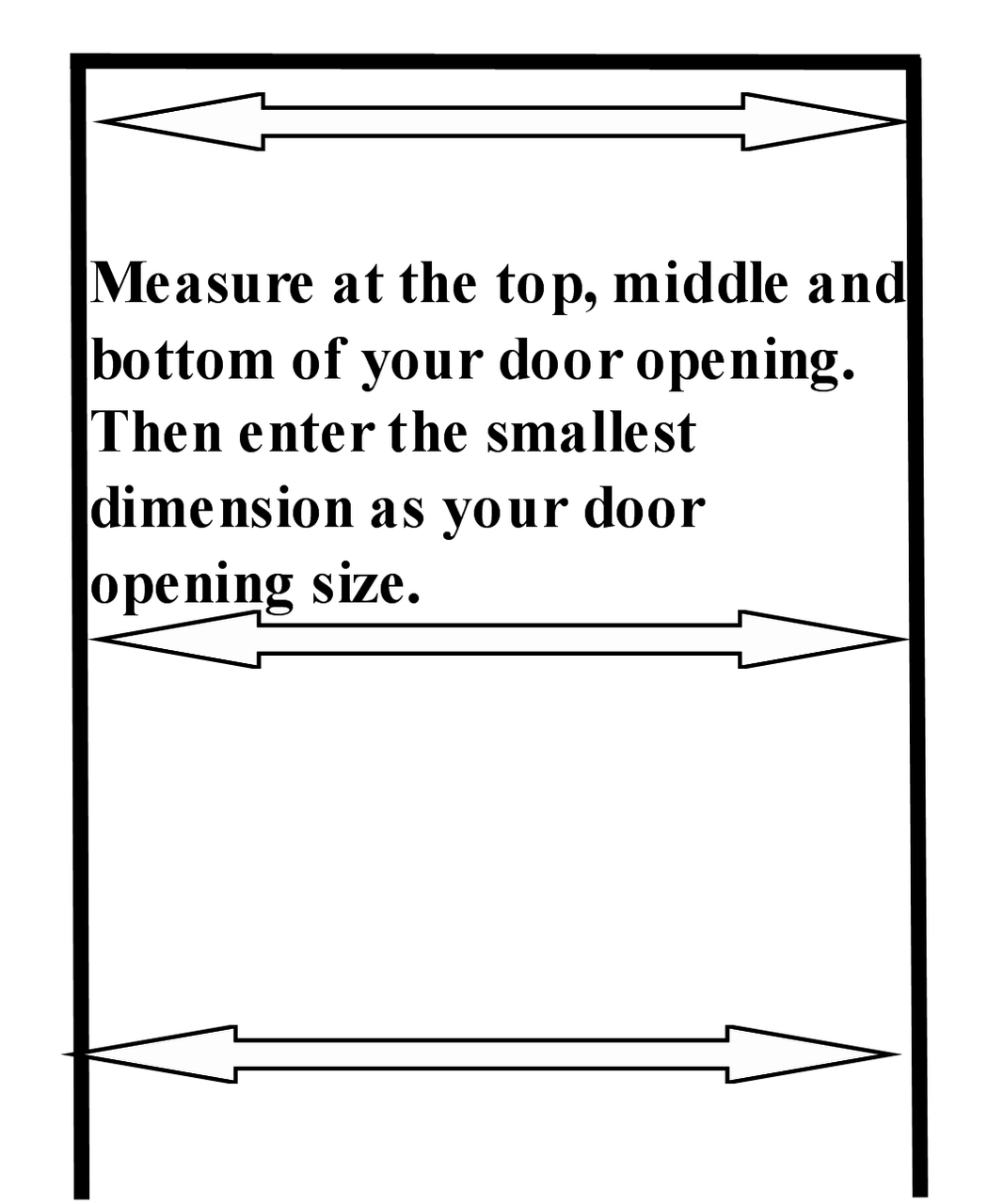 How Do You Measure For Double Swinging Doors Swinging Cafe Doors