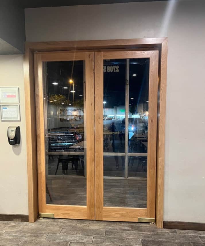 Best Application for Swinging French Doors Swinging Cafe Doors