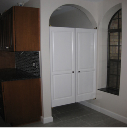 colonial rasied panel saloon doors 