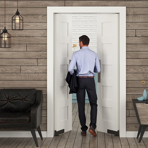 Can A Door Open Both Ways Swing Open In Both Directions Swinging 