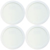 Pyrex 7200-PC 2-cup Sage Green Replacement Food Storage Lid Covers (4-Pack)