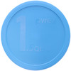 Pyrex 323-PC 1.5qt Marine Blue MIXING BOWL Lids (2-Pack) Made in the USA