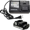 Metabo HPT UC18YSL3 18V Lithium-Ion Rapid Battery Charger and Metabo HPT BSL1815 18V 1.5Ah Battery Pack