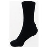 Worlds Softest Socks Classic Collection Black Large Crew Cut (3-Pack)