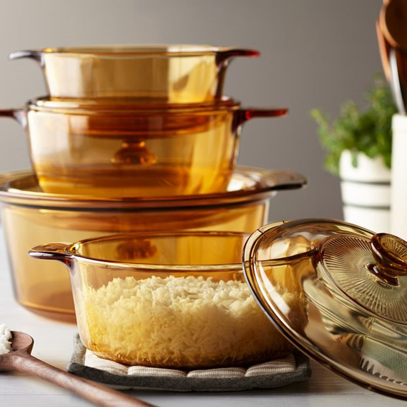 Upgrade Your Cooking Experience with the Visions Glass Cookware Set