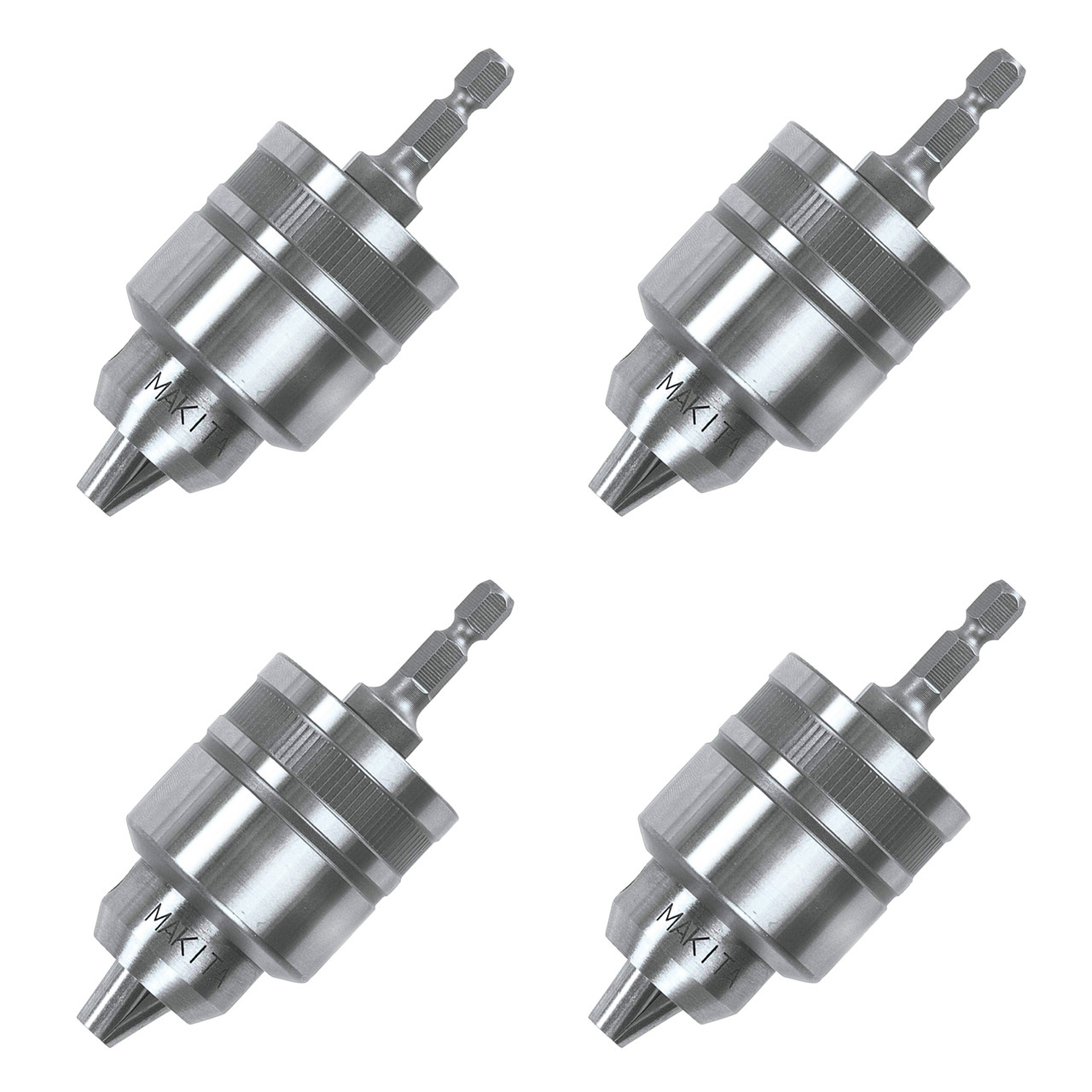 Makita 763198-1 3/8in Keyless Chuck with 1/4in Shank Adapter for