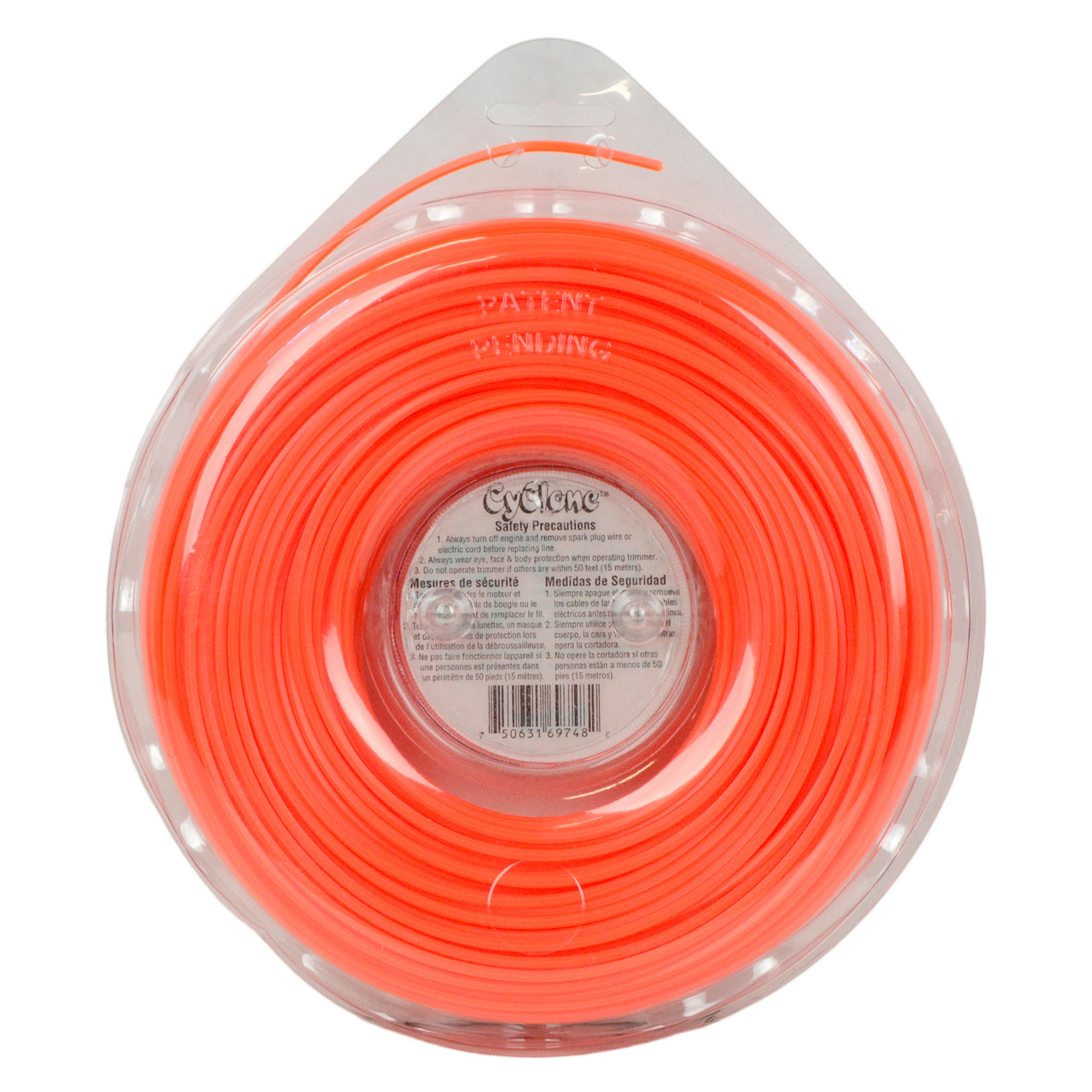 Red CY105S3-2 Cyclone .105-Inch 3-Pound Spool Commercial Grade 6-Blade Grass Trimmer Line 