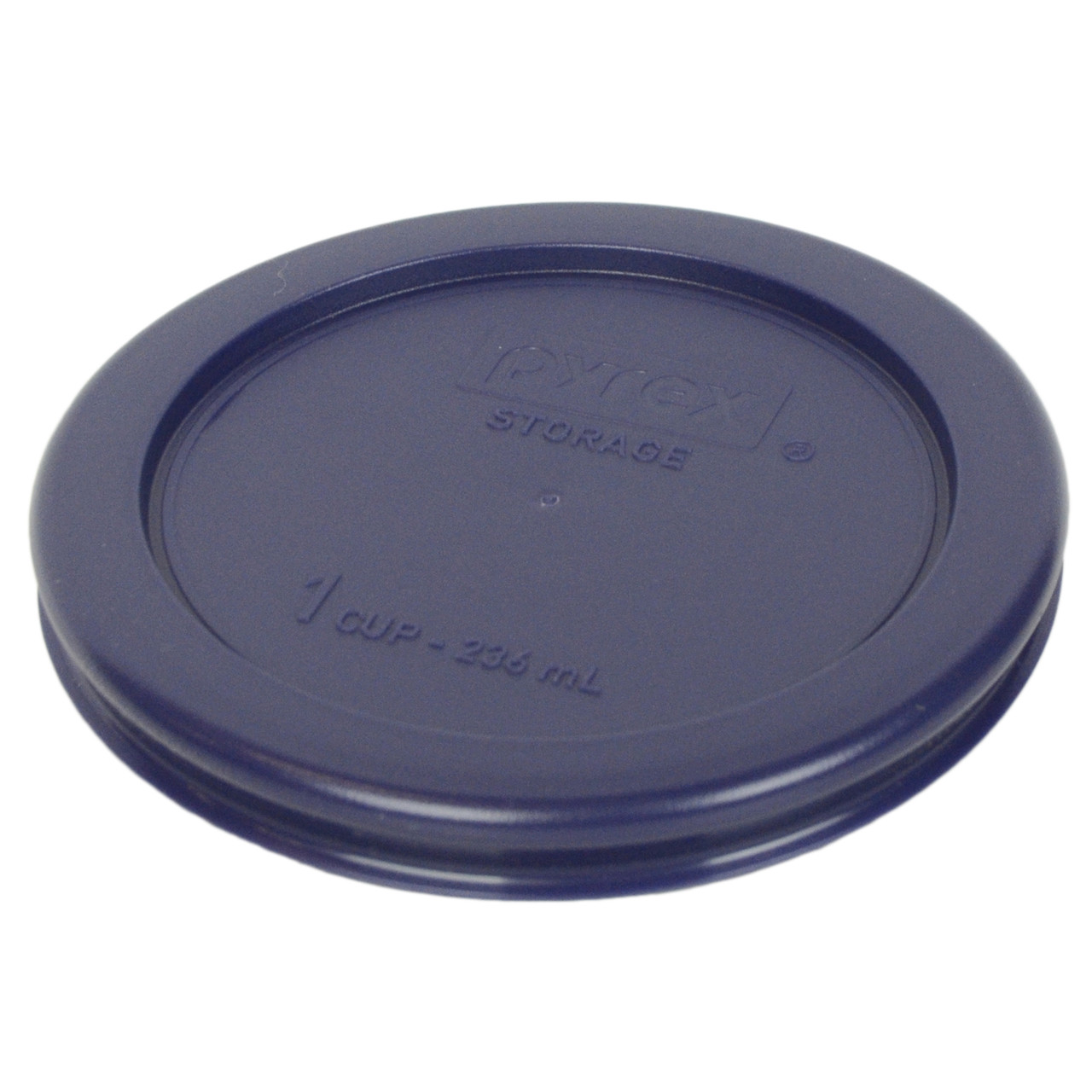 Total Solution® Pyrex® Glass 1-cup Round Food Storage with Plastic Lid