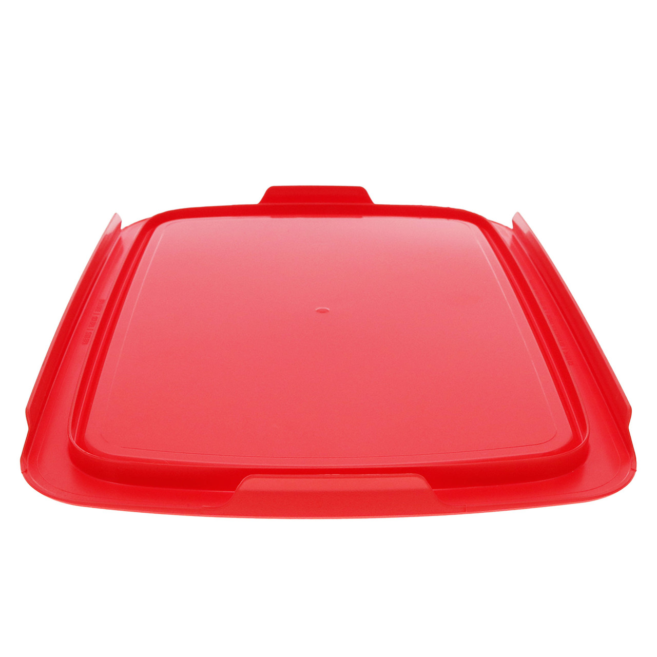 Pyrex (1) 233 3qt Glass Baking Dish and (1) 233-PC Red Plastic Lid