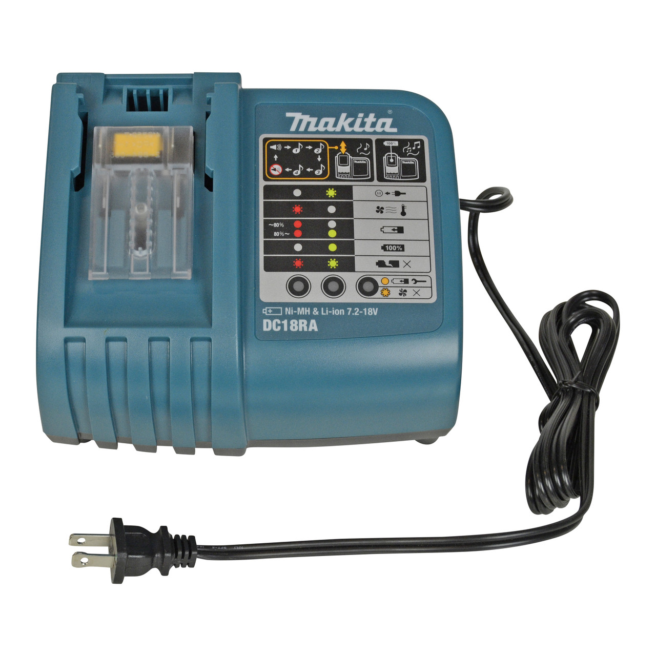 Makita DC18RA 7.2 18V Li Ion Battery Charger