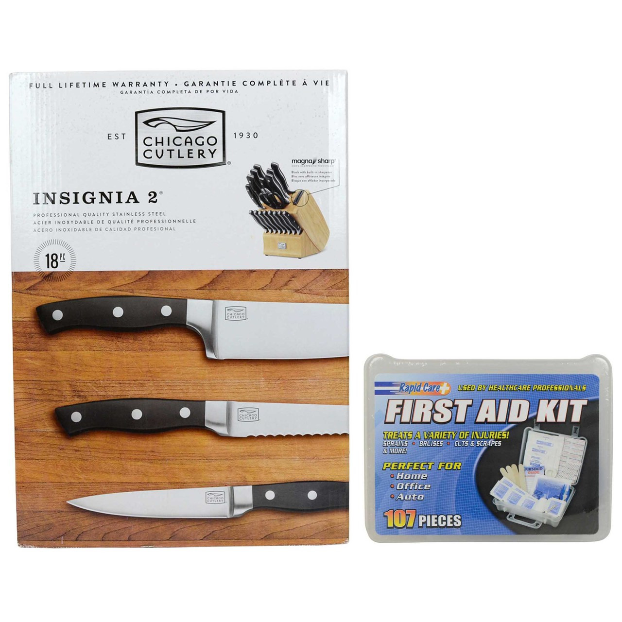 Chicago Cutlery Insignia Stainless Steel 18-PcKnife Block Set