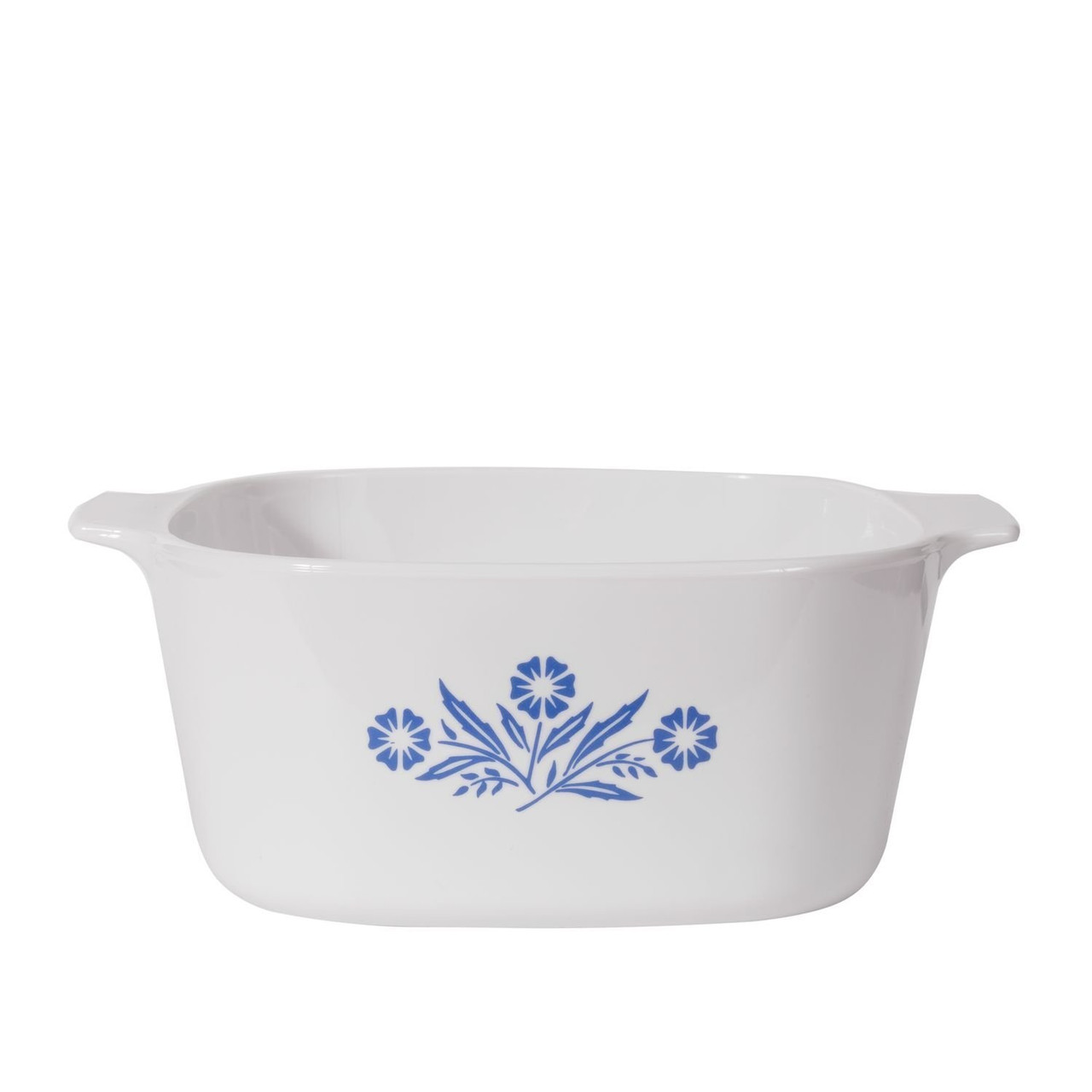 blue and white oven dish