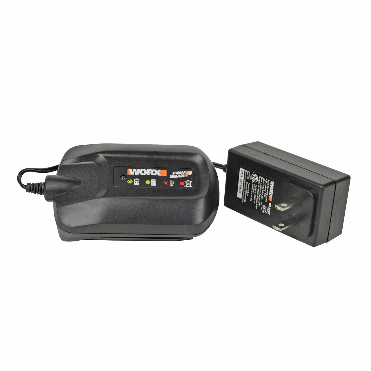 WA3742 Battery Charger Fast Charge for Worx 20V MAX Lithium Battery Accessories 