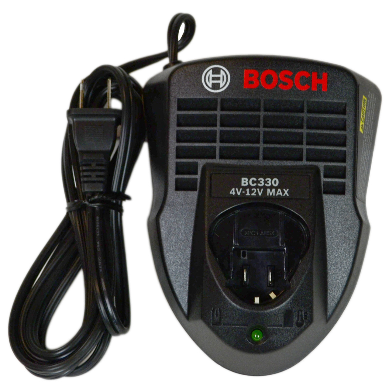 Bosch BC330 12-volt Lithium-Ion Battery Charger, Black
