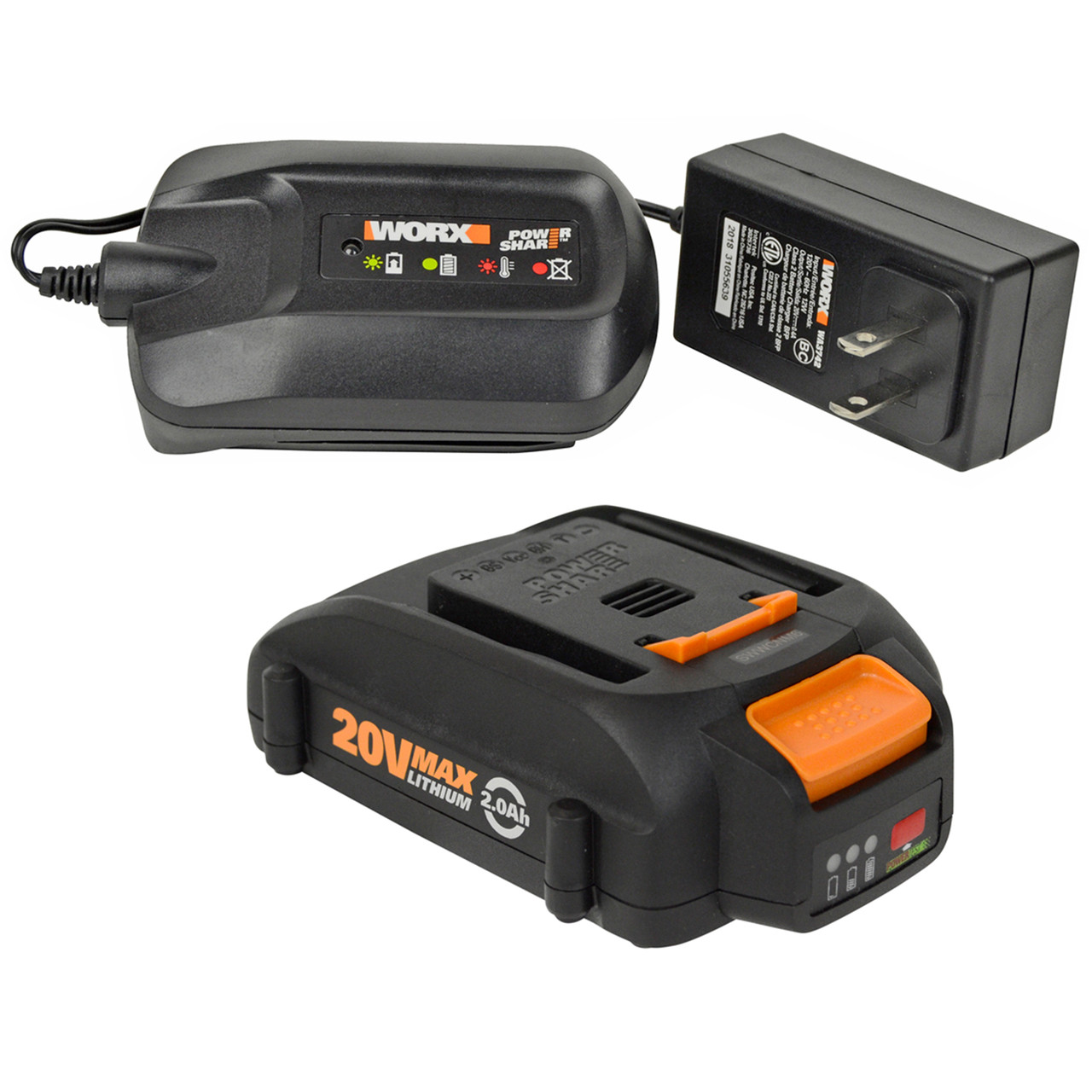 Worx 20v. Аккумулятор worx wa3220. модернизированный 20v 10ah worx power bl1860. worx wa3742.