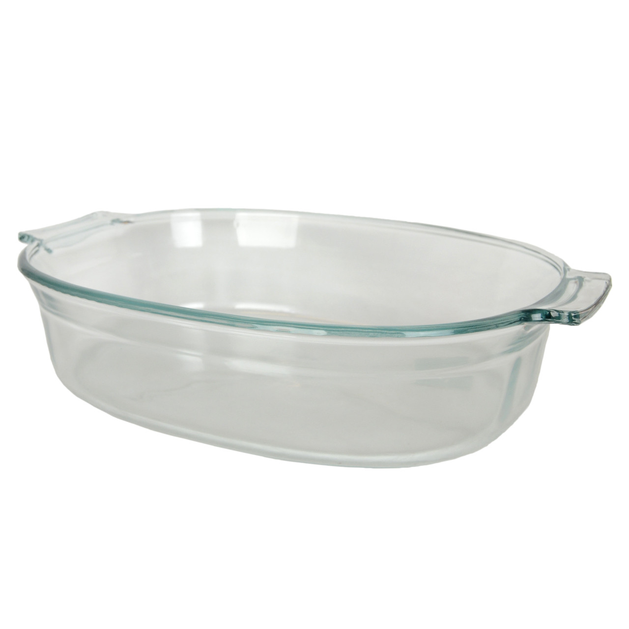Pyrex 702 2.5qt Oval Glass Roaster Dish Helton Tool & Home