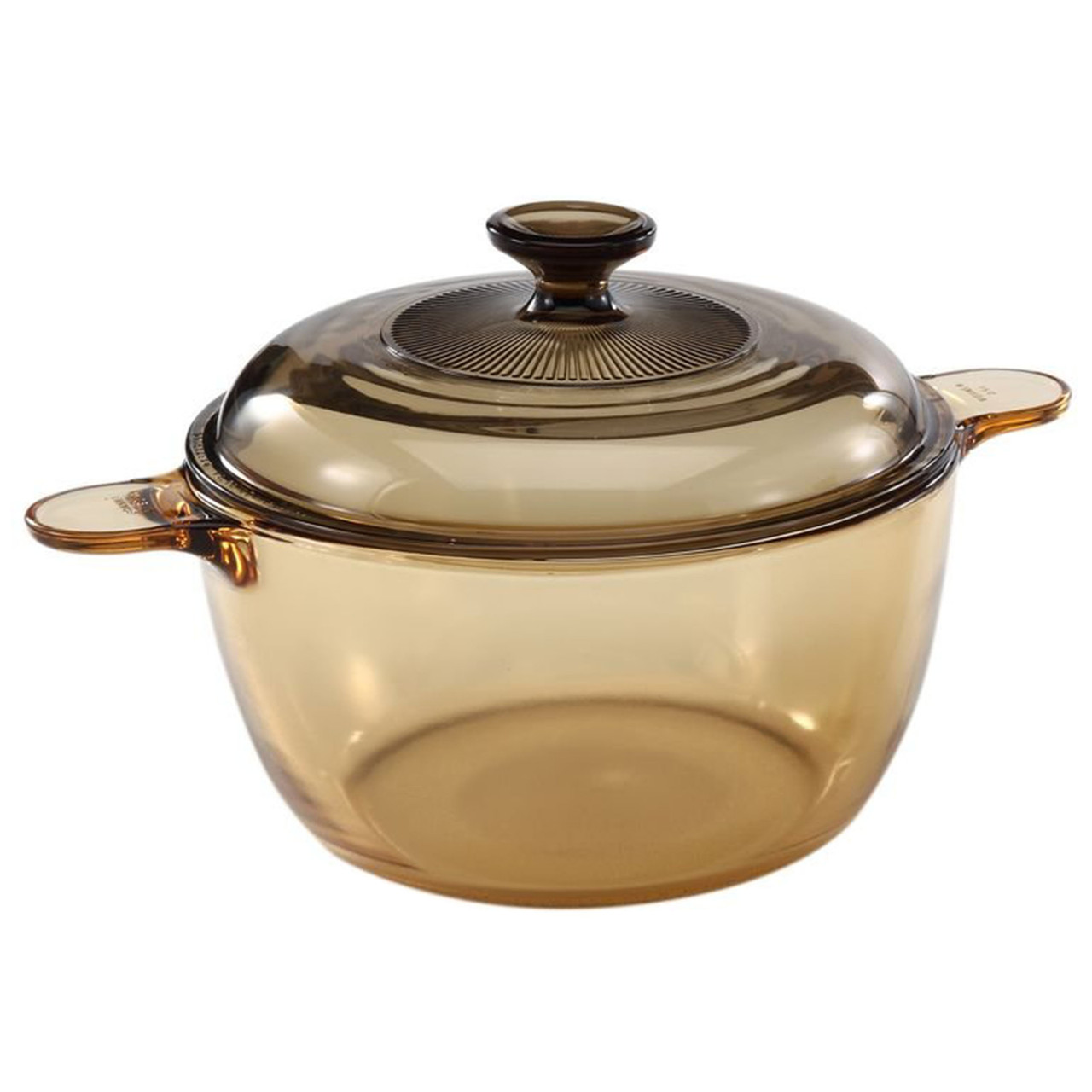 Visions 1055326 V2.5 2.5qt Amber Glass Saucepan