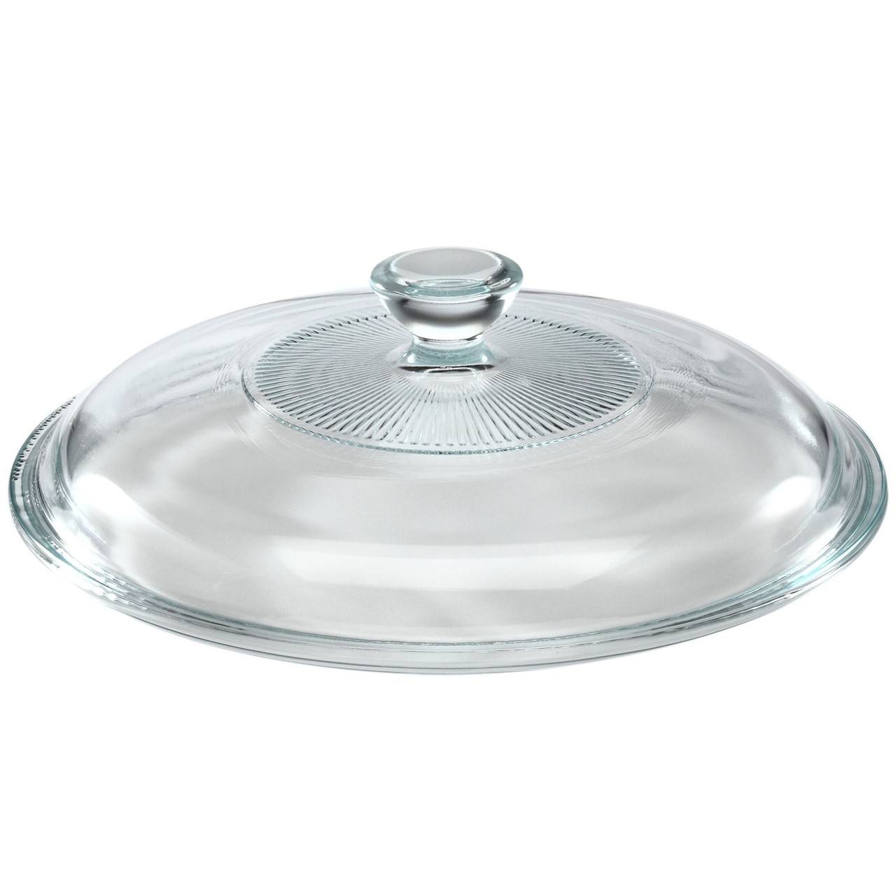 casserole dish with glass lid