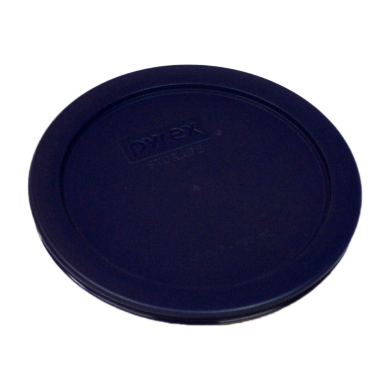 Pyrex 7201 4-Cup Glass Food Storage Bowl w/ 7201-PC Marine Blue