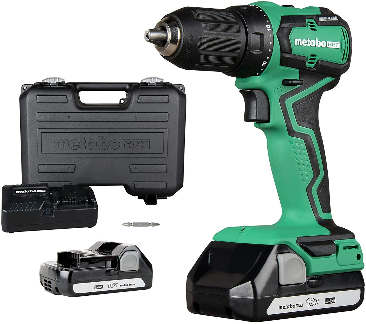 Metabo HPT/Hitachi DS18DDXM 18V Cordless Lithium-Ion Drill Driver Kit