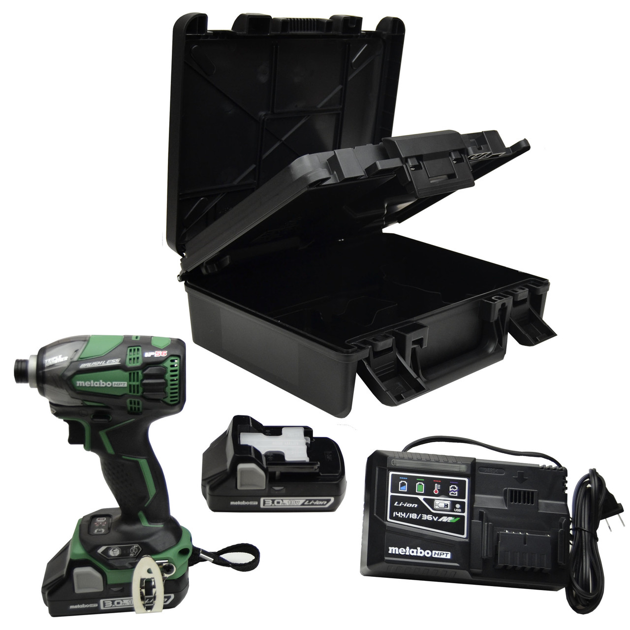 Metabo HPT/Hitachi WH18DBDL2M Cordless 18V Brushless Triple Hammer