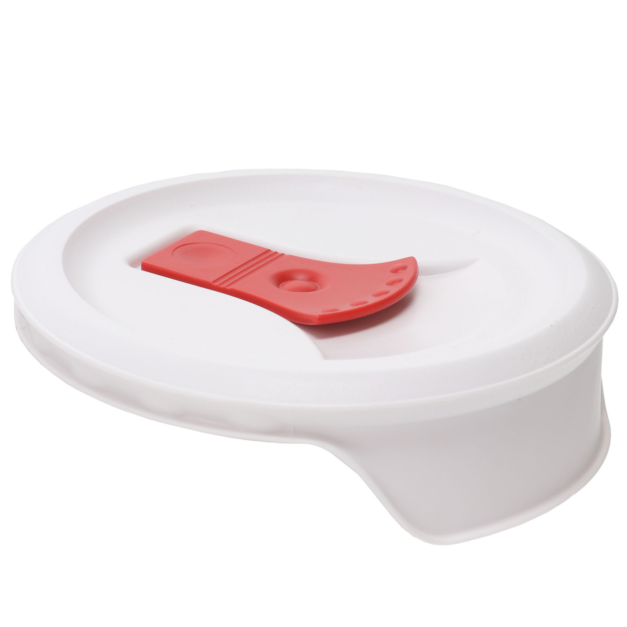 20-ounce Red Meal Mug™ with Vented Lid