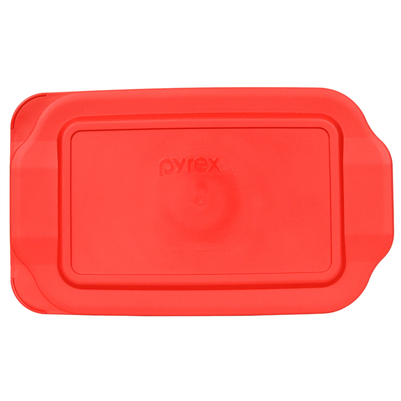 Pyrex C-232 2qt Easy Grab Baking Dish With Blue Lid And 7403 10 Cup/2...