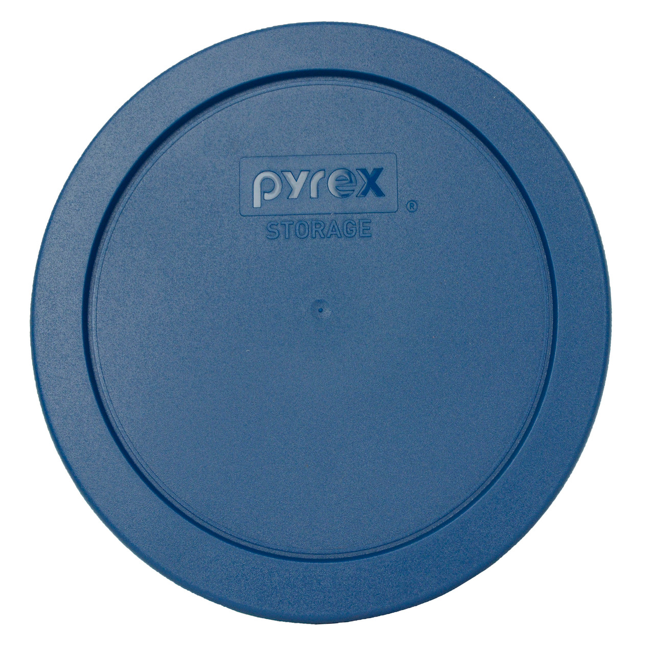 Pyrex Simply Store 7201 4-Cup Glass Storage Bowl w/ 7201-PC 4-Cup Blue  Cornflower Lid Cover (4-Pack)