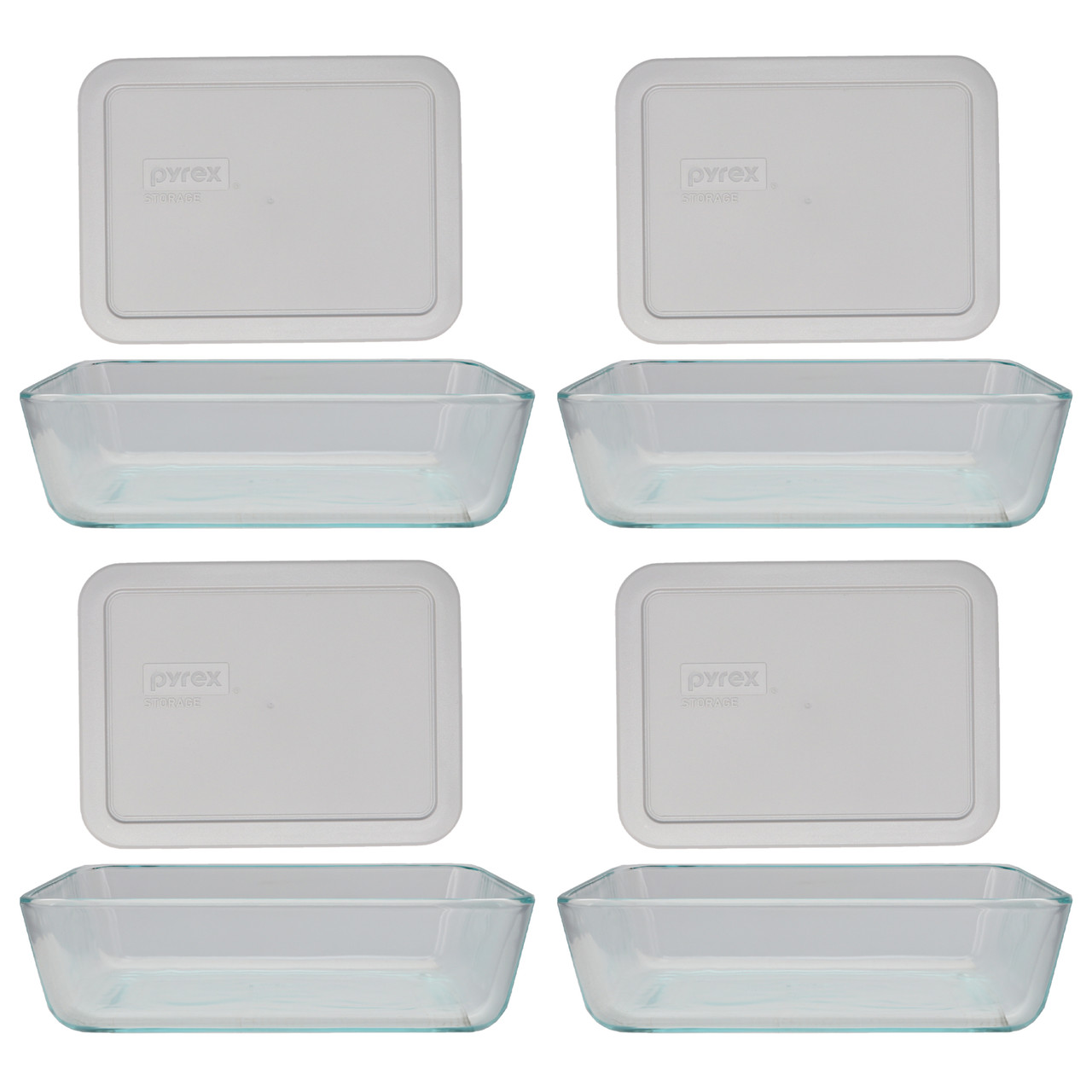 Black Lid for 4-cup Glass Food Storage Container