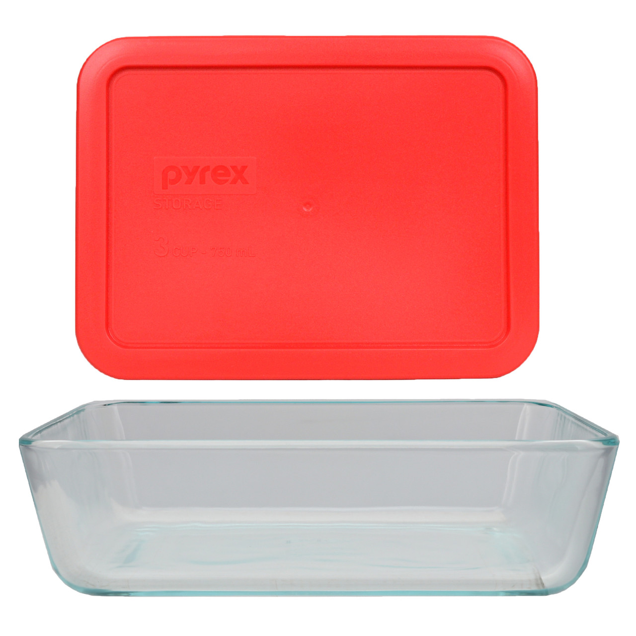 Pyrex 7210 Glass Dish - Thumbnail 3