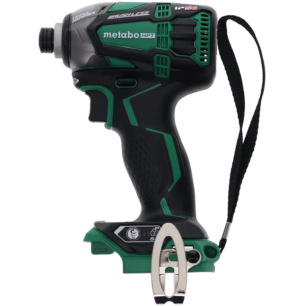Metabo HPT WH18DBDL2Q4M 18V Brushless Lithium-Ion 1/4 in. Cordless Triple Hammer Impact Driver (Tool Only)