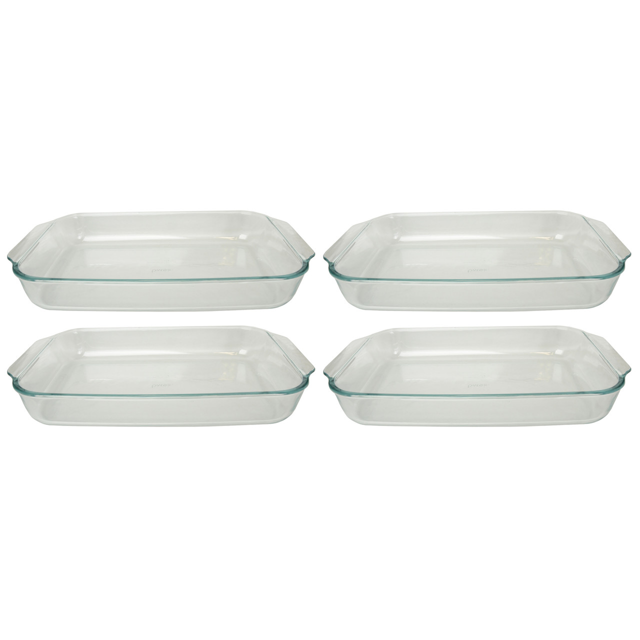 9x13 Casserole Dish Rectangular Baking Dish Pan Glass Oven Bakeware 1  Piece, 3QT